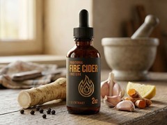 Traditional Fire Cider Tincture 1:3 Potency Extract 10 HERBS – Natural Wellness