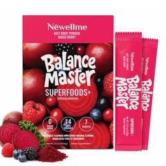 Beet Root Super Reds Powder Stick Packs – 14 Count, Mixed Berry, Sugar-Free, Nit