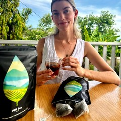 PiPi Tea Organic Oolong Bags – Whole Leaf, 20 (4g Each) 20