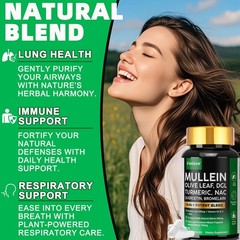Lung Cleanse Advanced Complex Capsules – Detox, Lung & Respiratory Health 60ct