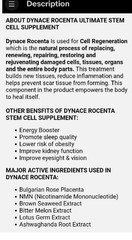 Dynace Rocenta Antioxidants, Blood Sugar Support , Blood Health…