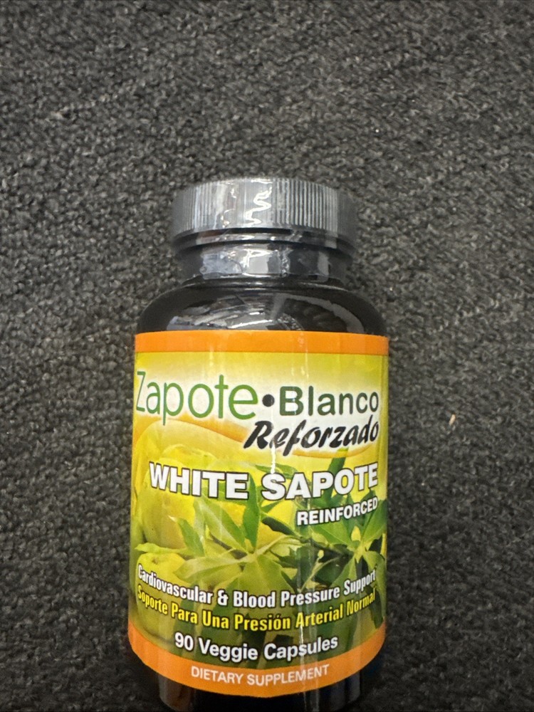 NEW Zapote Blanco White Zapote 60 Caps Blood Pressure Reducer Free Shipping