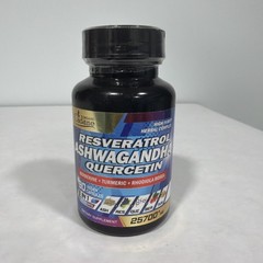 Organic Cadane Resveratrol Ashwagandha Quercetin – Mood Energy Immune, exp 12/26