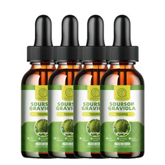 Soursop Graviola Liquid Drops 60ml | 700mg Extract | Vegan Gluten Free Herbal