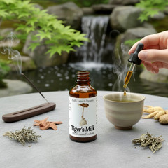 Tiger’s Milk Mushroom Tincture – 2 Fl. Ozs. (60 mL) – Made from Whole Sclerotia