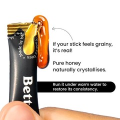 Better Alt Shilajit Honey Sticks Combo Pack | Natural Honey + Cinnamon Flavour