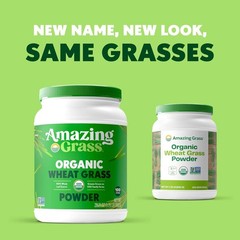 Gluten-Free Wheat Grass Powder, 100 Servings