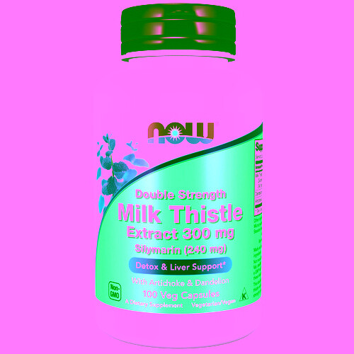 Silymarin Double Strength 300 mg 100 Veg Caps By Now Foods