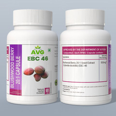 2 Pack Blushwood berry 20:1 Extract ebc 46 120 Capsule EXP JAN 2028,,