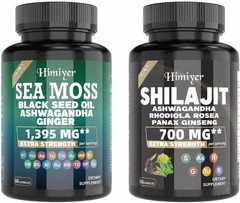 Himiyer Health Combination Set SEAMOSS & SHILAJIT