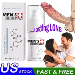 NEW Men’s Spray Long Lasting Delay Seven Times A Night Energy Massage Cream Thre