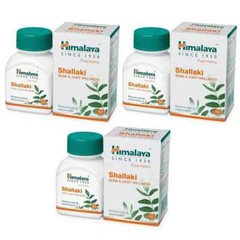 3 X Himalaya SHALLAKI 60 Tablets | Indian frankincense | Boswellia serrata