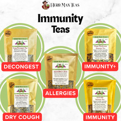 SEASONAL ALLERGY TEA for no more running nose, sneezing & itchy eyes