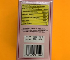 Pasiflora 50 Capsulas Menta Blanca Toronjil Tila Zapote Blanco Olivo Pasiflora