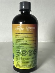 Serene Herbs Exotic Soursop Bitters Liquid Gut Health Detox Vitality 16 fl Oz