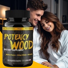 60pcs Potency Wood Capsule Pure Natural Herbal Formula Supplement Capsules