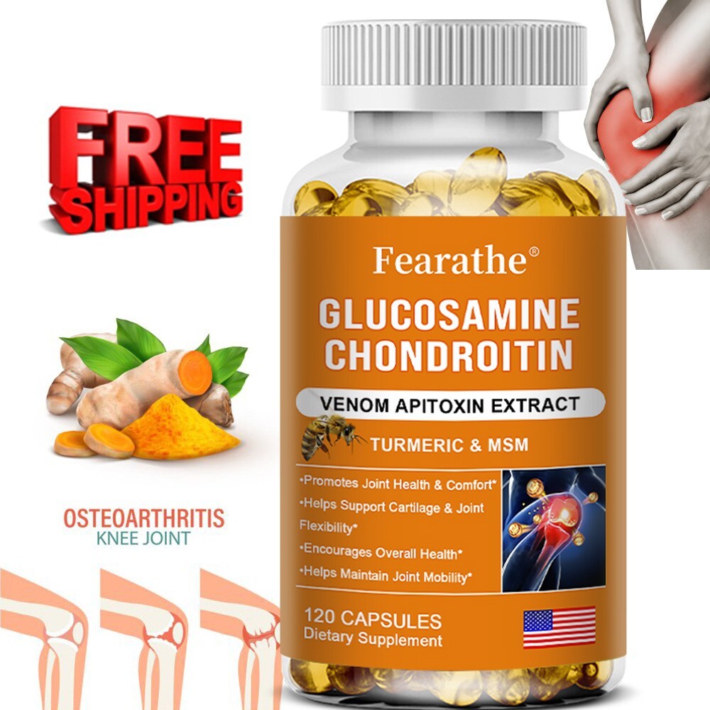 Glucosamine Chondroitin Turmeric MSM Joint Support – 120 Caps