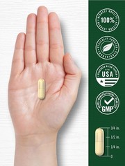 Bitter Melon Capsules | 2500mg | 200 Count | Non-GMO & Gluten Free | by Carlyle