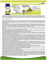 Noni Fruit 500mg Immune Support Supplement 60 Caps & Facial Cream Moisturizer