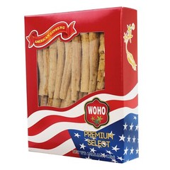 WOHO Cultivated American Ginseng 1024 Long Medium 4 oz Box