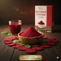 Natural Beetroot Powder – Boost Energy & Stamina – , 5.3 oz Resealable Pack