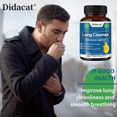 Lung Support Supplement, Lung Cleanse & Lung Detox Formula, Lung Health Support
