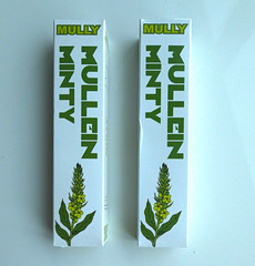 MULLY Mullein Aroma Diffuser Plant Based Nicotine Free Mint, 500 Inhalations
