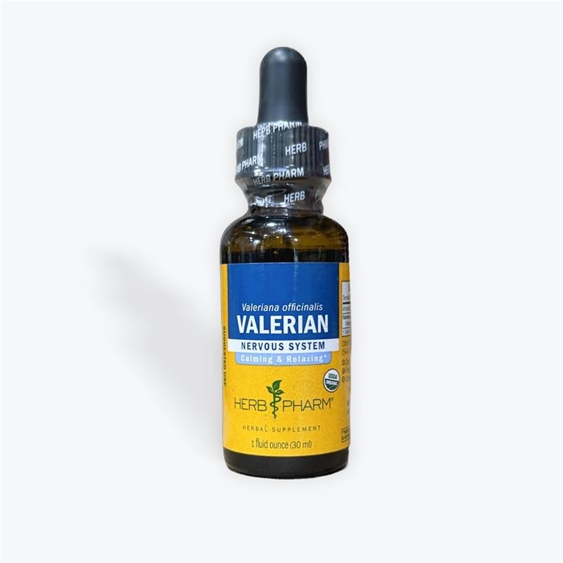 Herb Pharm Valerian, Nervous System, Calming & Relaxing, 1 fl oz 30 ml