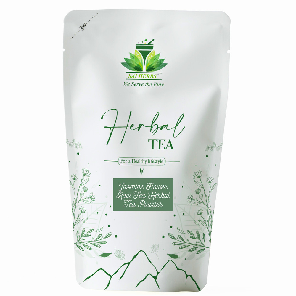 SAI HERBS Jasmine Flower Raw Tea Herbal Tea Powder – Good for Healthy Lifestyle