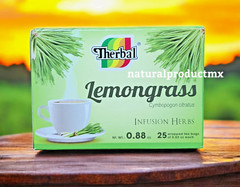 Lemongrass Tea ✅ Te de Limon Infusion Herbs 25 bags by Therbal