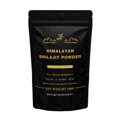 Himalayan Shilajit Fulvic & Humic Acid Trace Minerals Pure Organic 100g