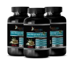 Oil capsules – HEMP SEED OIL – Muscle recovery 3 Bottle 180 Capsules