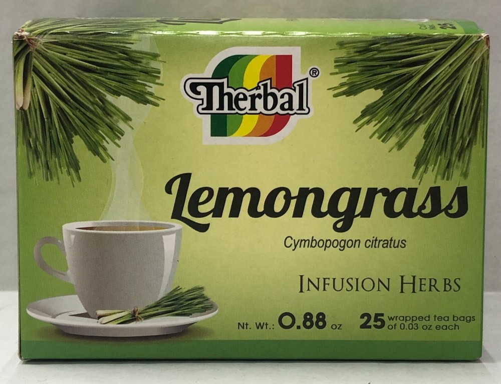Therbal Tea Lemongrass Te de Limon Infusion Herbs 25 bags