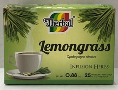 Therbal Tea Lemongrass Te de Limon Infusion Herbs 25 bags