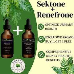 Herbal Kidney Support Complex|GET 1 FREE Kidney Stone&Urinary Tract Health Drops