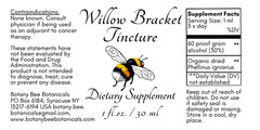 Willow Bracket Mushroom Tincture, Dual-Extracted Wild Phellinus Igniarius