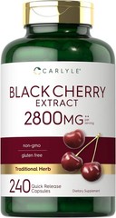 Carlyle Black Cherry Extract Concentrate, 240 Capsules, Dietary Supplement