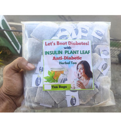 Insulin Plant Leaf Tea Bags Costus Igneus Natural Diabetic Herbal Organic Powder