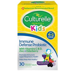 Culturrelle Immune Defense Probiotic with Vitamin 30 Count (Pack of 1), Multi