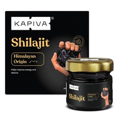 Kapiva Himalayan Shilajit Resin 40 g For Energy Endurance Vitality 160 Servings