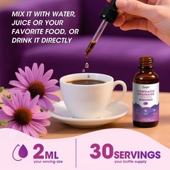 Lymphatic Drainage Drops Supplements for Immune, Lymph System Support, Cleans…
