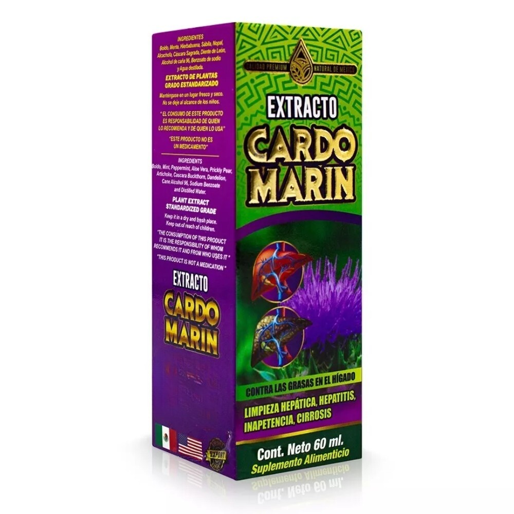 NATURAL DE MEXICO – MILK THISTLE / CARDO MARIN DROPS x 60 ML