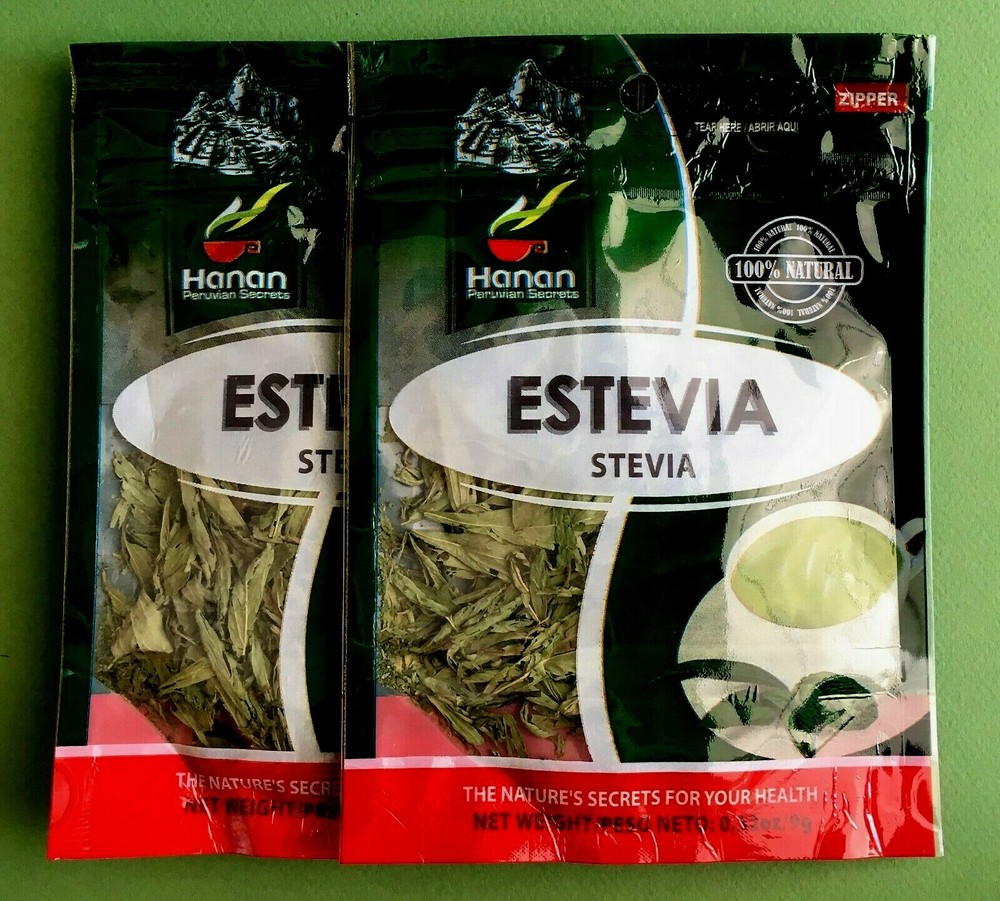 Estevia Hierba Te (Stevia Herbs tea) 2 Bags