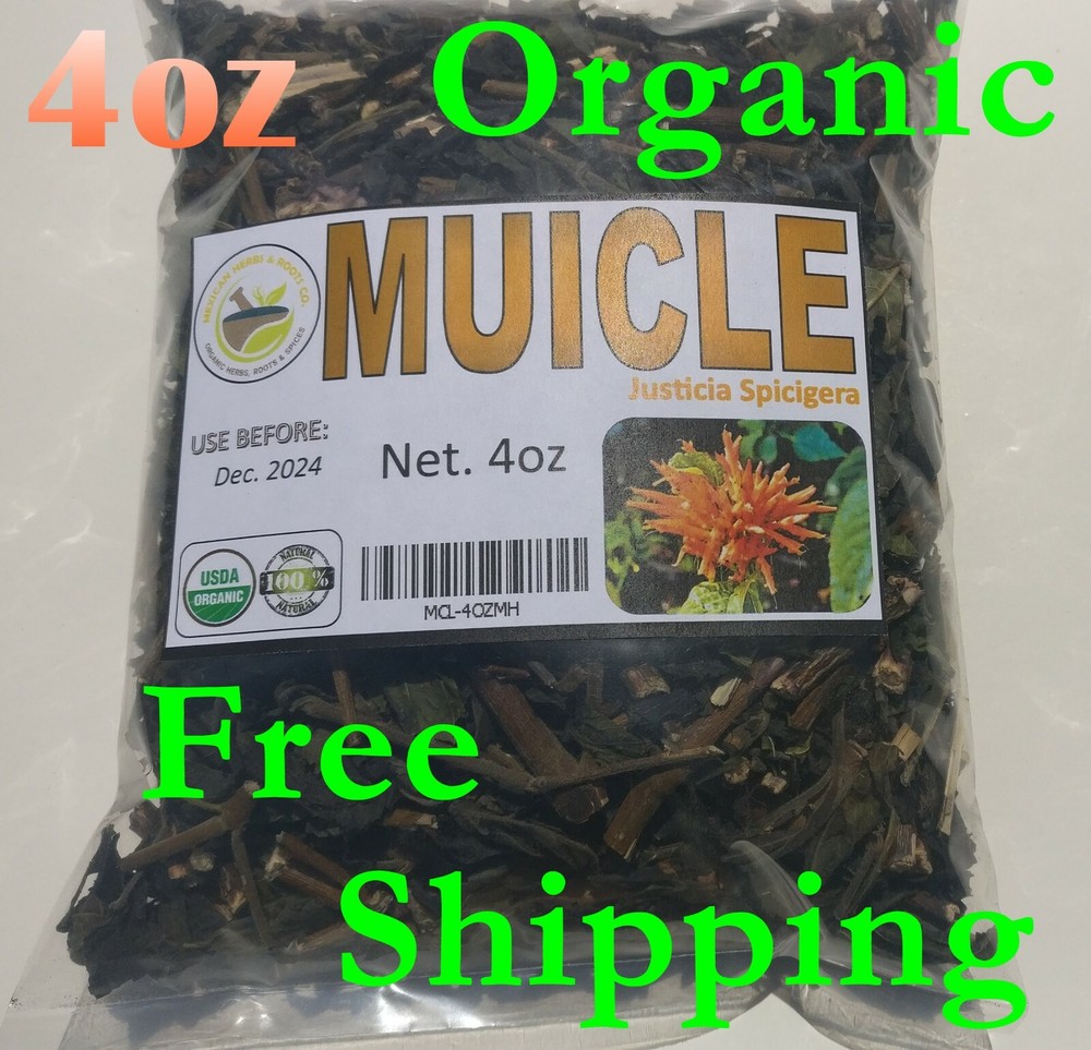 4oz Muicle Muitle Hierba/te Muycle Mexican Honeysuckle 100% organic herbs/tea
