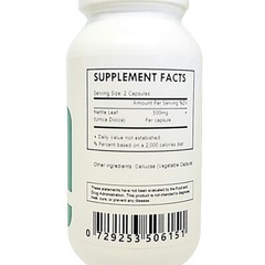 Nettle Leaf Capsules – 500mg Each – (Urtica Dioica) Kosher Fresh – Free Shipping