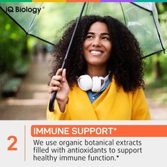 IQ BIOLOGY Mullein Drops for Lungs – USDA Organic Mullein Supplement with Arjuna