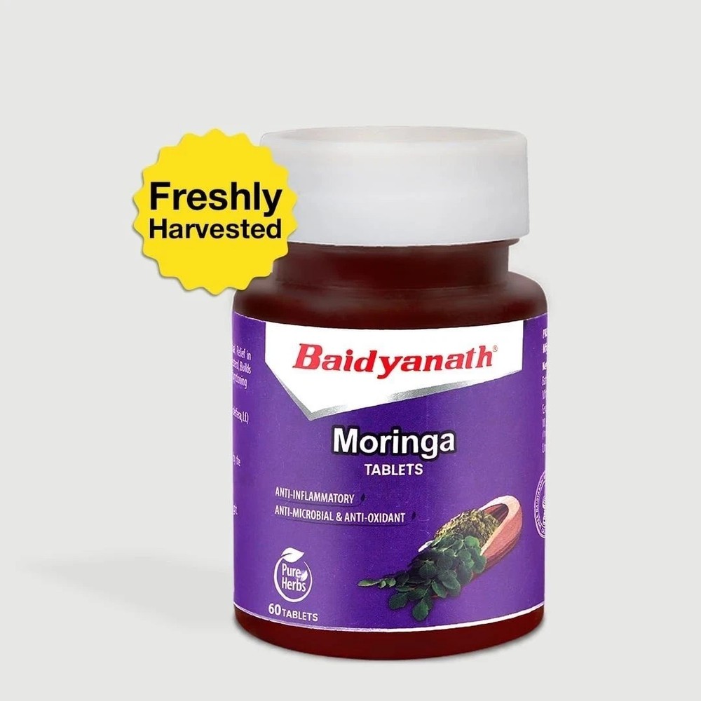 Moringa Tablets 60 Tabs Drumstick Leaf Tablets| Helpful in Overall Health L138