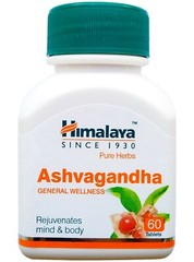 Ashwagandha Bio Herb Himalaya 5 Pack 300 Tablets Exp.2027 Stress Relief Immunity