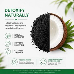 Activated Charcoal Organic Powder 400g Coconut Shell Based Pure Natural Powder