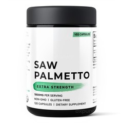 Saw Palmetto Extra Strength Prostate Supplement – 1000mg – 120 Capsules